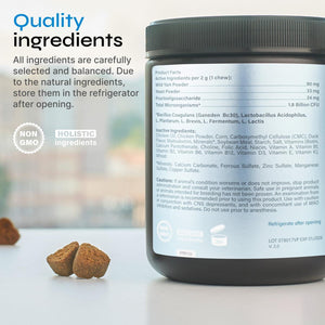 Probiotics for Dogs Chews for Digestive and Gut Health Dental Immune System