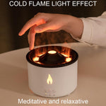 Load image into Gallery viewer, Volcano Diffuser for Essential Oils Aromatherapy Humidifier Auto Shut Off White
