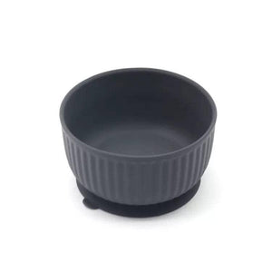 Silicone non slip small pet watering bowl cat food bowl dog feeding bowl kitten feeding bowl (Grafit)