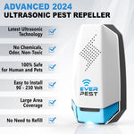 Load image into Gallery viewer, Ultrasonic Pest Conttol Plug in 2 Pack Electronic Insect Defender Roach Bed Bug

