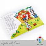 Load image into Gallery viewer, Russian Folk Tales Russian Fairy Tales Book Teremok with Reusable Stickers
