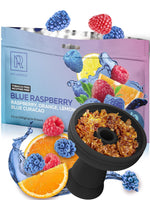 Load image into Gallery viewer, Shisha Hookah Flavors Nicotine Free Blue Raspberry Hookah Flavor Herbal 3.5 ounce 100 Gram Hookah Shisha Tobacco Free Hookah Tobacco &amp; Nicotine Free Shisha Shisha Hookah Flavors (Pack of 1)
