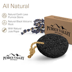 Pumice Stone   Natural Earth Lava Pumice Stone Black   Callus Remover for Feet