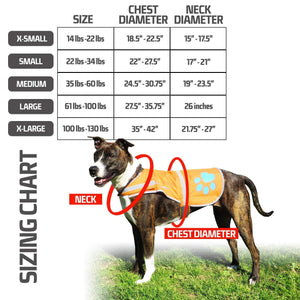 Soft shell Waterproof Dog Vest XS Size Chest Size 22.5 In Neck Size 15 in Hi