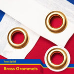 Load image into Gallery viewer, G128 5 Pack: Moldova Moldovan Flag  3x5 Ft  LiteWeave Pro Series Printed 150D Polyester  Country Flag, Indoor/Outdoor, Vibrant Colors, Brass Grommets, Thicker and More Durable Than 100D 75D Poly