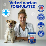 Load image into Gallery viewer, Probiotics for Dogs 70 Chews Duck Flavor Gut Health &amp; Prebiotics