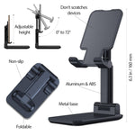 Load image into Gallery viewer, Adjustable Universal Tablet Stand Desktop Holder Mount Mobile Phone iPad iPhone

