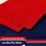 Load image into Gallery viewer, G128 5 Pack: American USA 51 Stars Flag  3x5 Ft  LiteWeave Pro Series Printed 150D Polyester  Indoor/Outdoor, Vibrant Colors, Brass Grommets, Thicker and More Durable Than 100D 75D Polyester