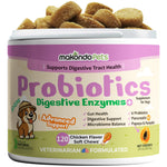 Load image into Gallery viewer, Probiotics for Dogs 120 Dog Probiotics Chews Digestive Enzymes &amp; Pumpkin Support Gut Health Gas Diarrhea &amp; Constipation Relief Itchy Skin Yeast Balance Allergies Pet Advanced Supplements