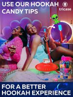 Load image into Gallery viewer, Premium Portable Red Hookah Set Red Hookah Set UFO With Everything

